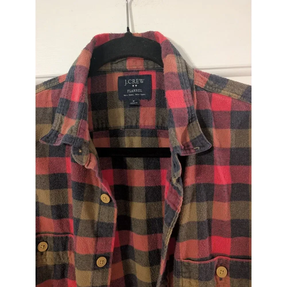 J Crew Flannel Bundle.  Medium 2 Pack.